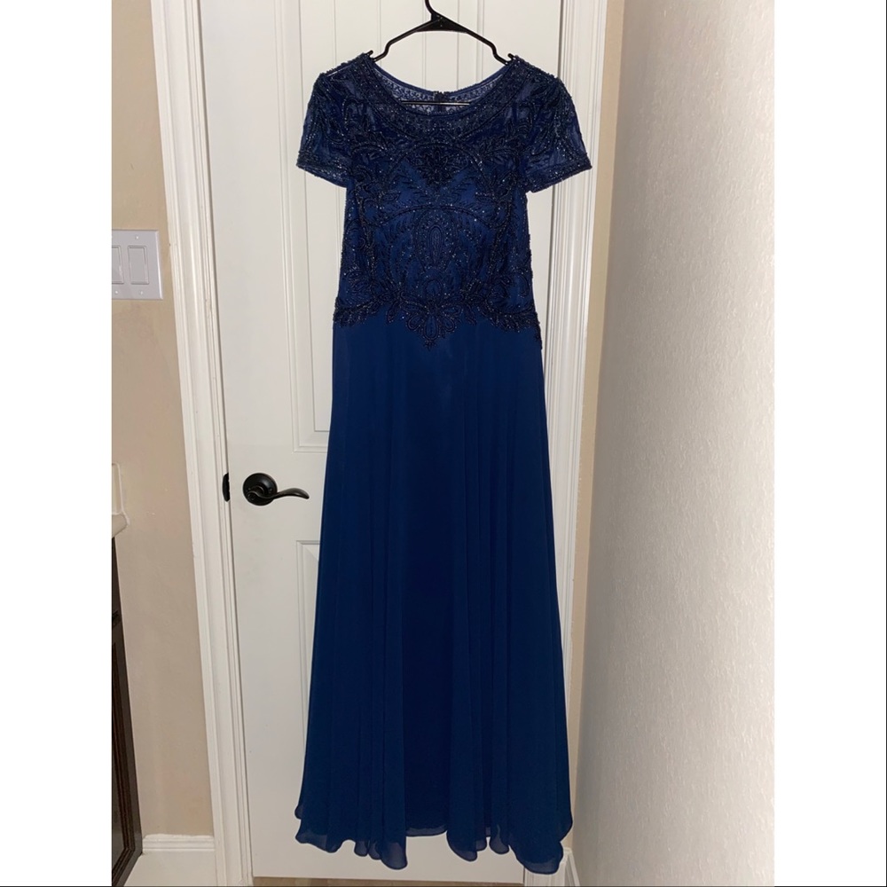 Formal Navy Blue Dress